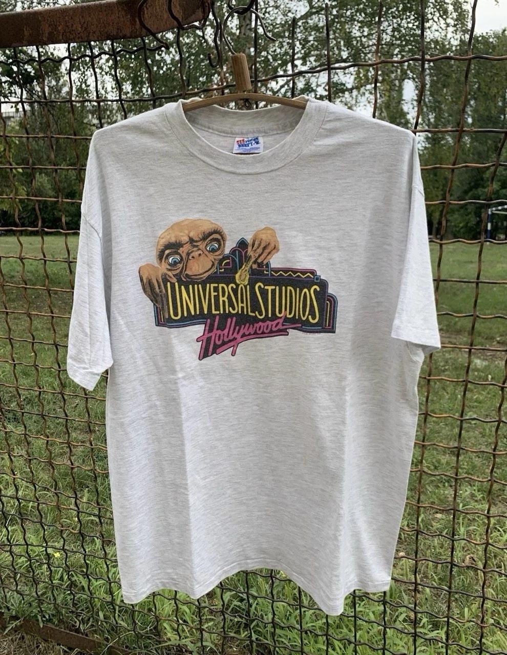 Vintage Extra Terrestrail 1982 Hollywood t-shirt Universal Studio Movie 3XL