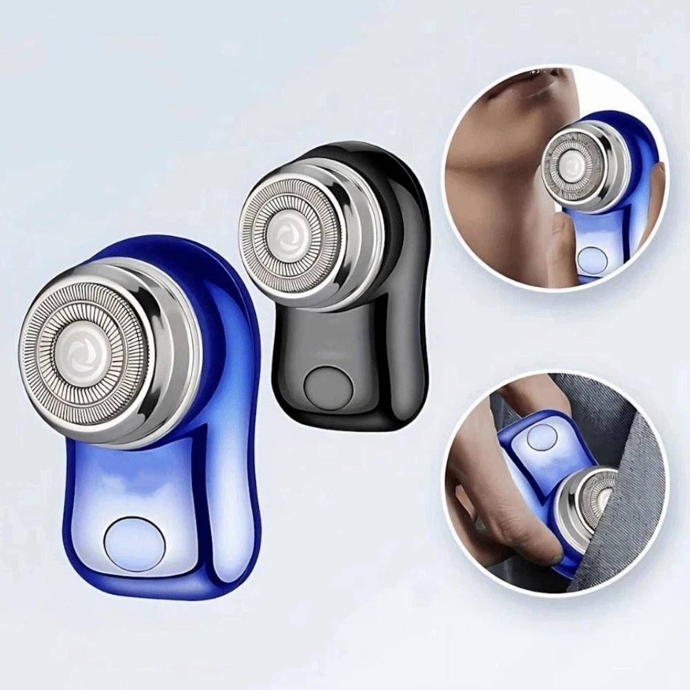 Cordless Mini Electric Shaver USB Rechargeable Men's Beard Trimmer for Face Body