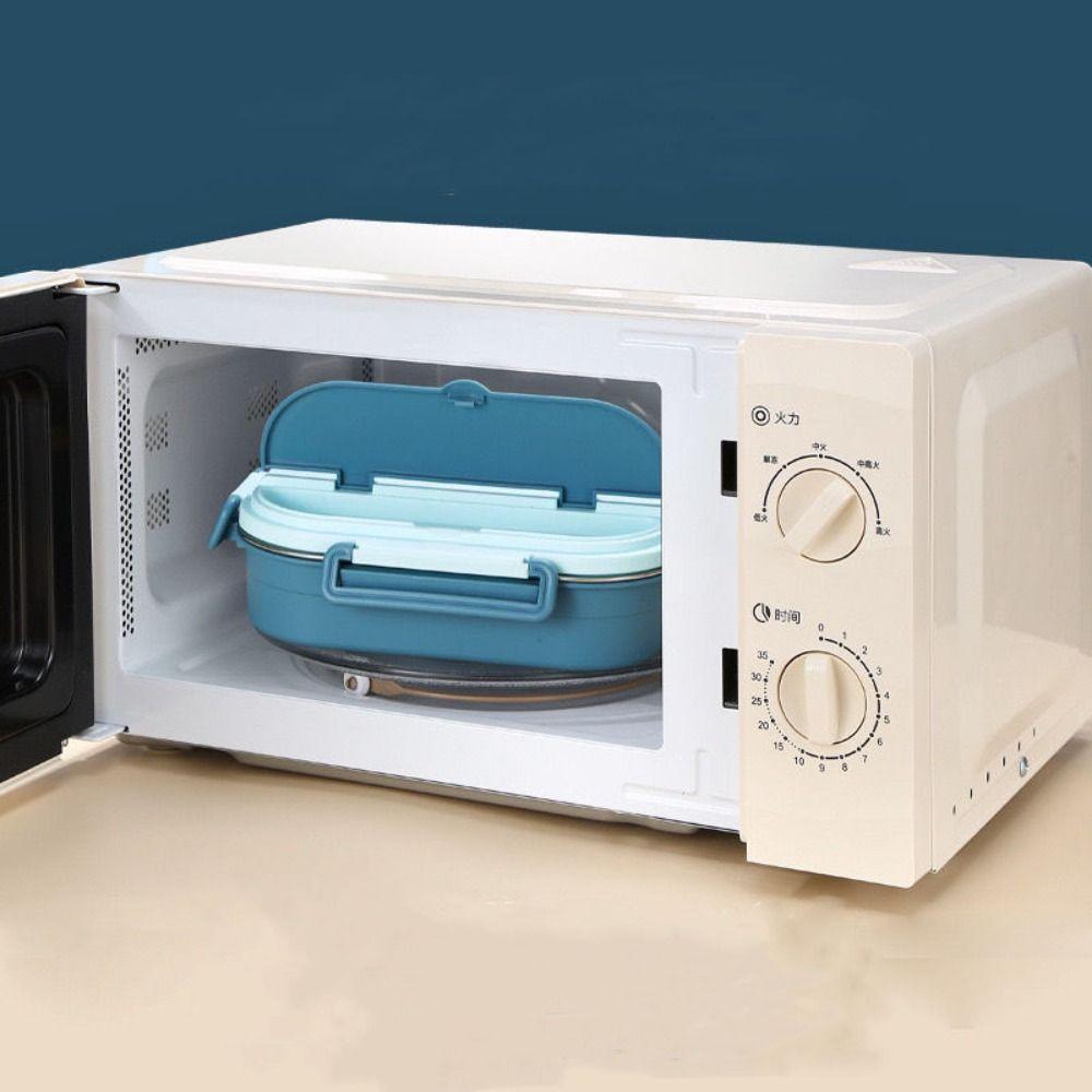 Sealed 4 Compartment Lunch Box Large Capacity Thermal Lunch Box  School