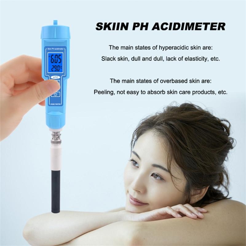 Digital Acidity Meter Tester for Water, 0.01 High Precisions Water Quality Tester with 0-14 Measurement Ranges