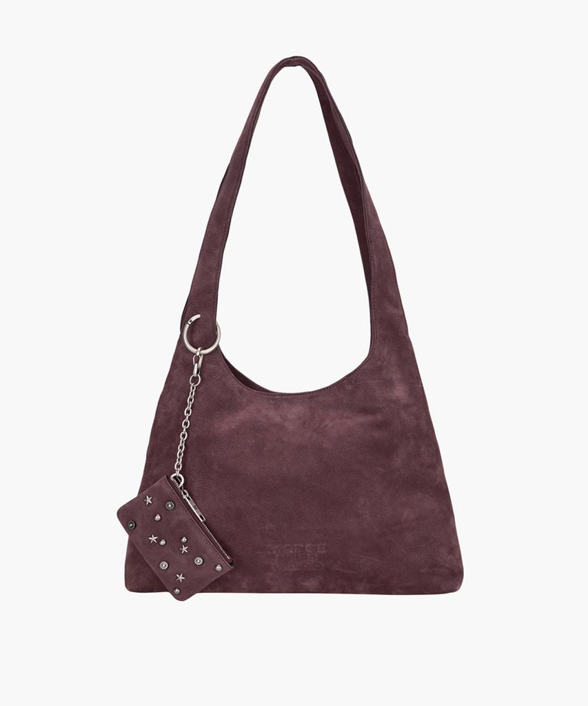Margesherwood Halter Hobo Large_Wine Nubuck