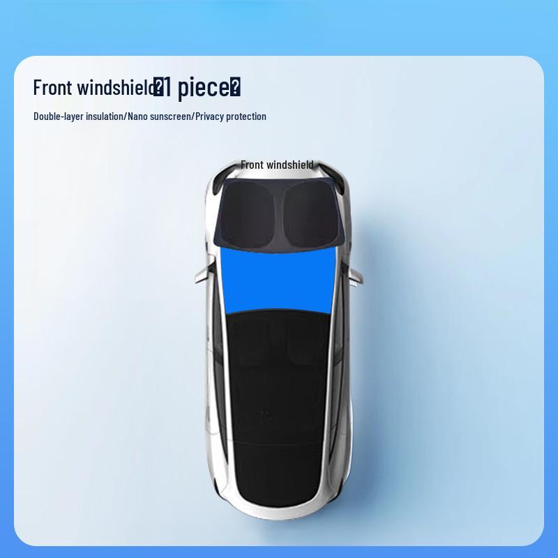 BYD Series Car Window Privacy and Sunshade Curtain - Full Coverage, Heat Insulation, UV Protection.