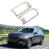 Premium Edelstahl Luftauslass Abdeckung Zierleiste für Volvo XC60 2018 und XC90 2015 2018 Verbessert das Innenraum-Aussehen
