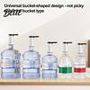 Wireless Water Dispensing Pump Electric Dispenser Pump Rechargeable Portable Bottle Top for 5 Automatic Gallon Bottles Foldable Spout Drinking Home