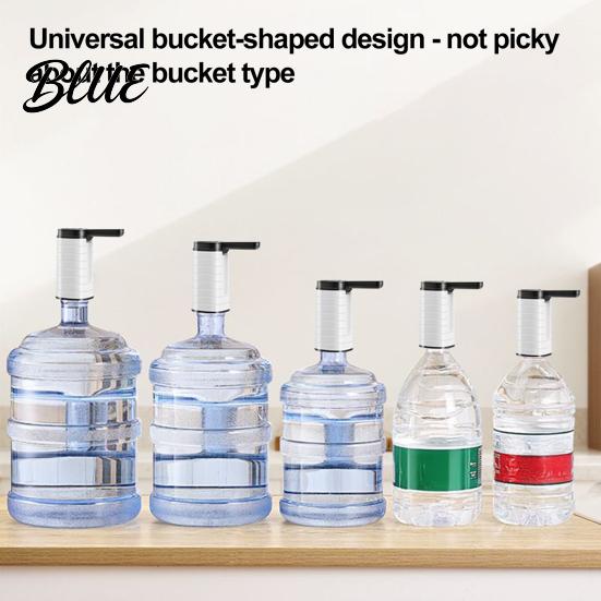 Wireless Water Dispensing Pump Electric Dispenser Pump Rechargeable Portable Bottle Top for 5 Automatic Gallon Bottles Foldable Spout Drinking Home