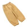 Pantalons légers double épaisseur en gaze de coton anti-moustiques pour enfants, coupe ample lanterne, longs, pour garçons et filles, Collection Printemps Été