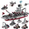 MOC Aircraft Carrier Ship Fighter Plane Artillery Warship J-15 Military City Building Blocks Model Bricks Kits Sets Ideas