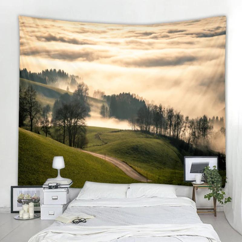 Главная Спальня Гостиная Украшения Гобелен Ар-деко Одеяло Штора 100x75cm — фото 6