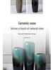 Ceramic Floor Vase for Living Room Dried Flower Arrangement - New Chinese Style Home Decor