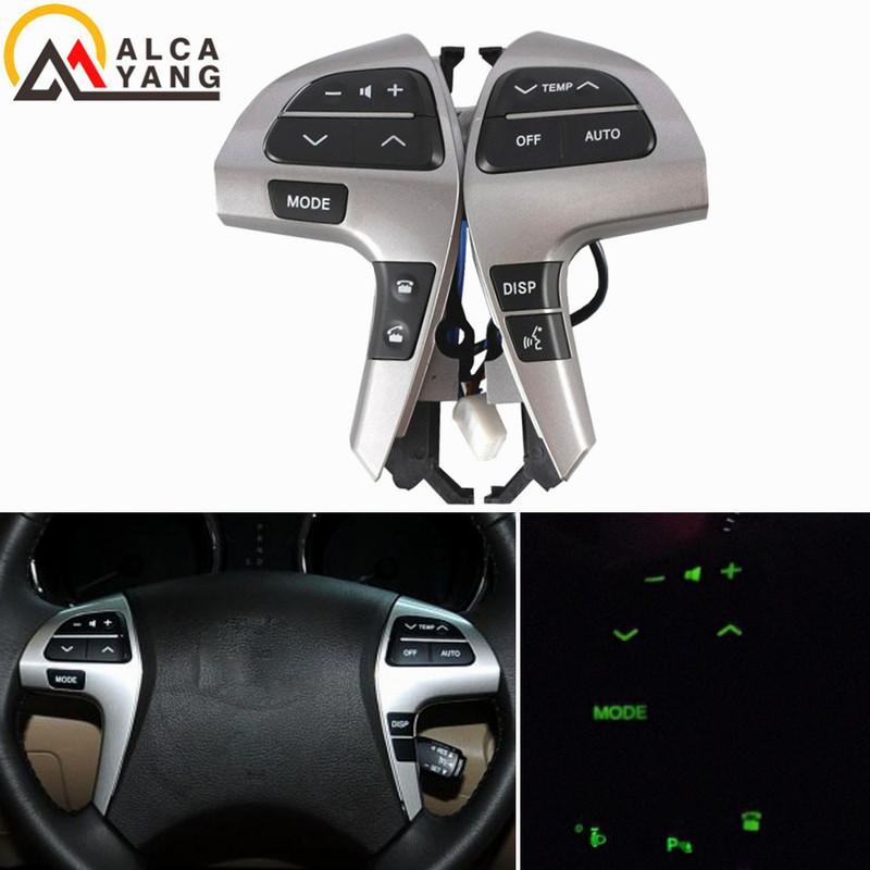 Auto Steering Wheel Audio Control Button Switch For TOYOTA HILUX VIGO COROLLA CAMRY HIGHLANDER INNOVA
