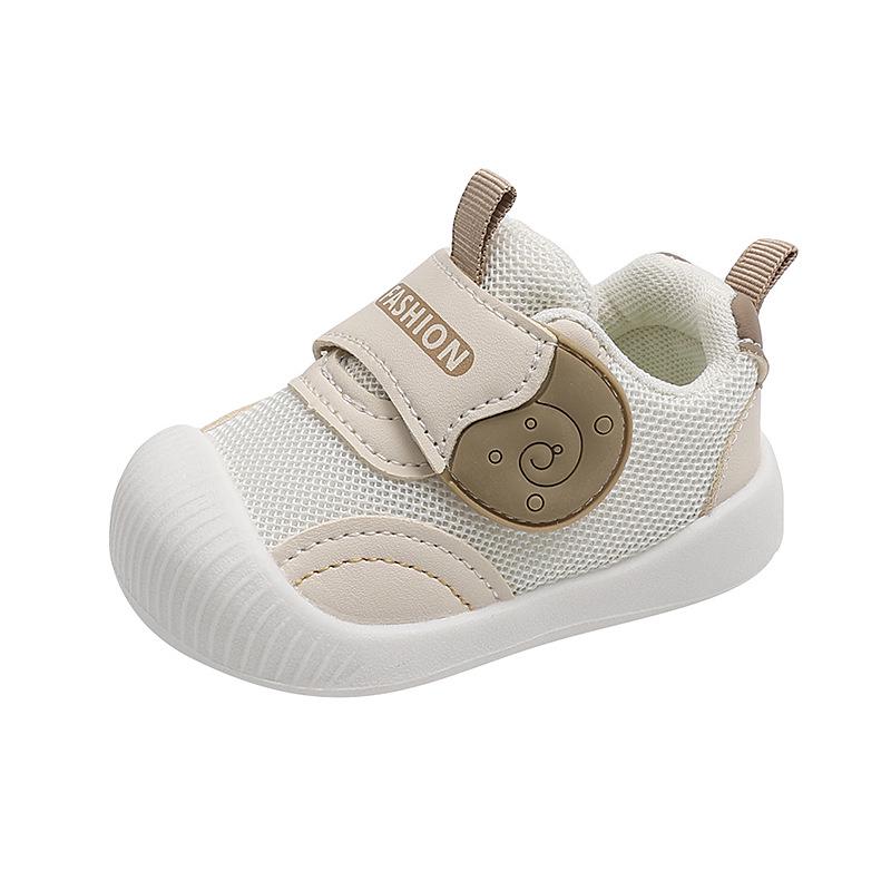 Atmungsaktive Mesh-Schuhe mit weicher Sohle für Kleinkinder zum Laufenlernen, 0-1 Jahr, Frühling/Herbst