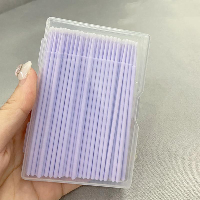 Ультратонкие ватные палочки для макияжа глаз, контуринга, корректора для подводки, снятия макияжа и очистки наращенных ресниц