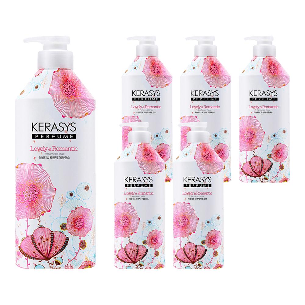 Kerasis Perfume Rinse Lovely & Romantic 980ml 6 pcs