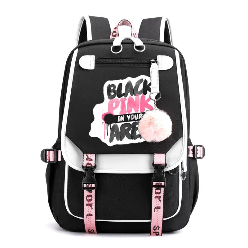 Peripheral Printing Student Schoolbag Outdoor Travel Leisure Backpack Computer Bag