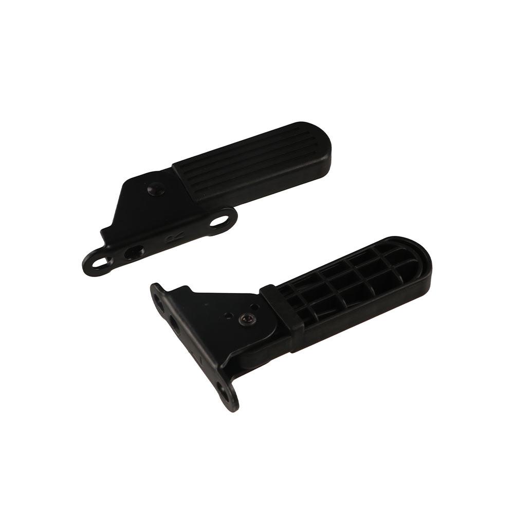 

1 Pair Stable Seats Treadle Convenient Bicycle Rear Seat Pedal Helpful Bike Rear Pedals Battery Car 5cm чорний