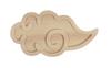 Shinto Carved Horizontally Carved Shrine Accessory Tape Shizuka-JP Altar, Letters, "Cloud-Shaped" Letters, 1cm, (Double-Sided Included)
