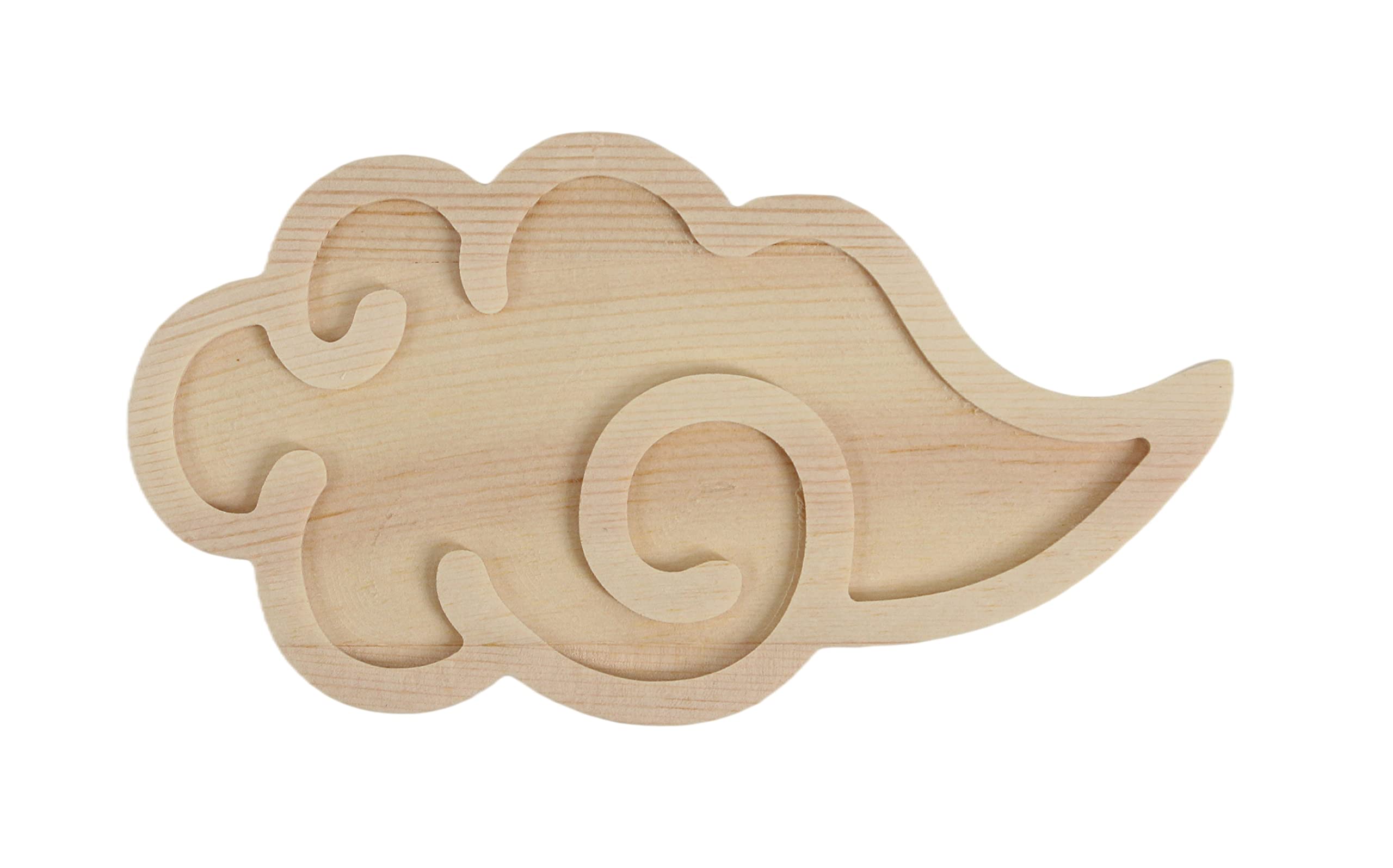 

Синто резной Горизонтально резной Храмовый аксессуар Лента Сидзука-JP Алтарь, Буквы, Буквы В форме облака , 1 см, (Двусторонний в комплекте)