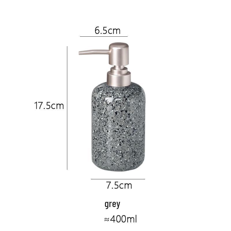 OIMG Ceramic Lotion Pump Dispenser Bottle