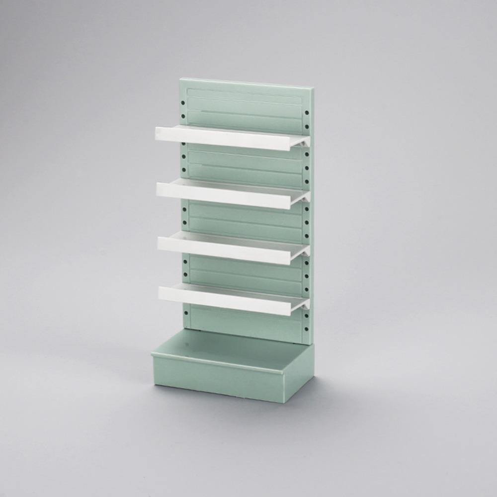 8*5*16.8cm Supermarket Display Shelf Mini Miniature Furniture Accessories 1/12 Dollhouse Cabinet