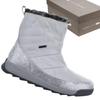 Women's Cross Jeans KK2R4013 Silver Grey Snow Boots - Warm and Stylish Winter Boots