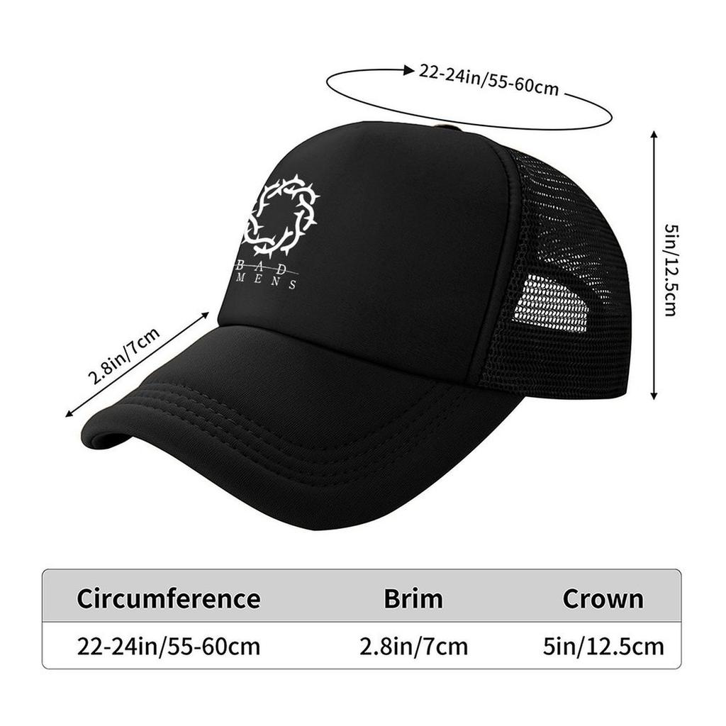 Mens Womens Bad Omens Band Logo Teesshirts Gifts For Movie Fans Baseball Cap summer hat Caps Women Men's