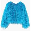 Women Faux Fur Coat Autumn Winter Fluffy Short Coat Faux Fur Jacket