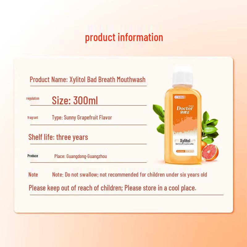 Dr. Ya Xylitol Płyn do płukania jamy ustnej