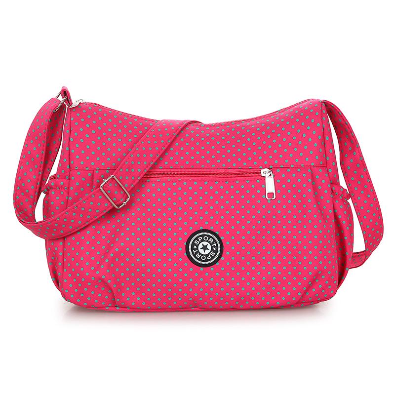 Large Capacity Canvas Shoulder and Crossbody Bag for Middle-Aged Women