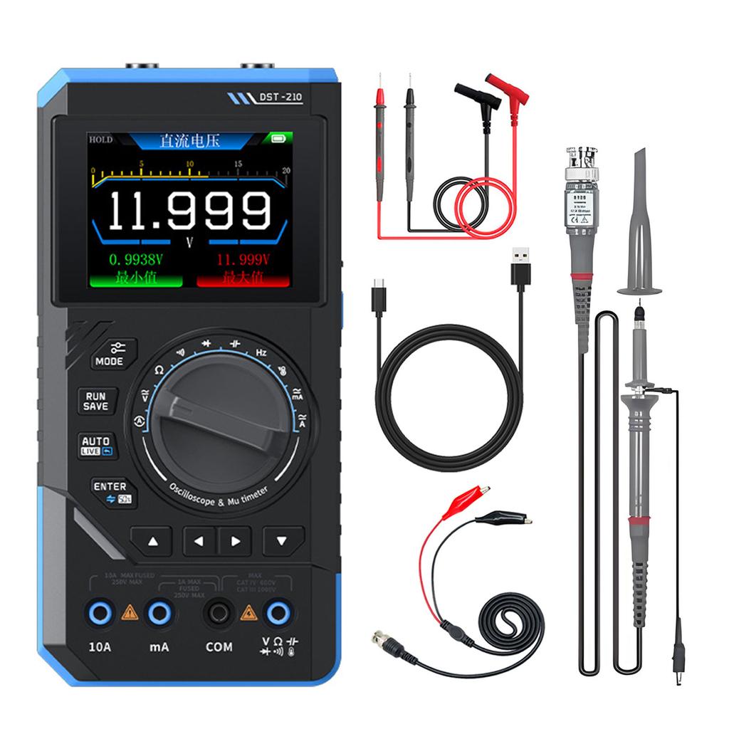High Precision 4.5 Digit Digital Multimeter with Oscilloscope & Signal Generator Simple To Operate for Professional Use