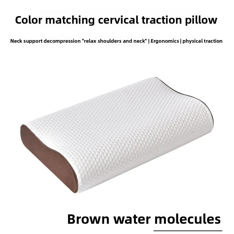 Memory Foam Pillows Neck Pillow for Sleeping Ergonomic Cervical Pillow Orthopedic Contour Pillow for Side Back Stomach Sleeper