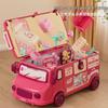 Princess House Bus Doll Playset for Girls (Ages 3-6) - Popular Birthday Gift