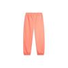 Li Ning China Color Series Solid Color Tapered Loose Knit Sports Pants Men Bottoms Dawn-Orange AKLU023-7