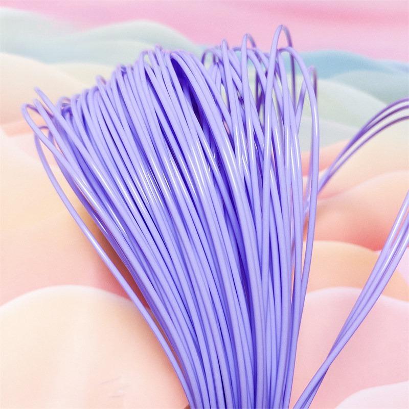 500g 2.4mm PE Round Synthetic Rattan Weaving Material Plastic Knit for Furniture Repair Chair Table Basket about 90Meter