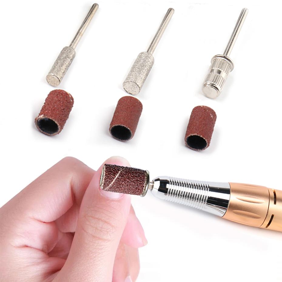 50/100 de bucăți de găurit pentru unghii benzi de șlefuit șlefuitor de pile electrice pentru unghii Dispozitiv pentru îndepărtarea ojei cu gel freză #80#120#180 Rata de nisip SAND261