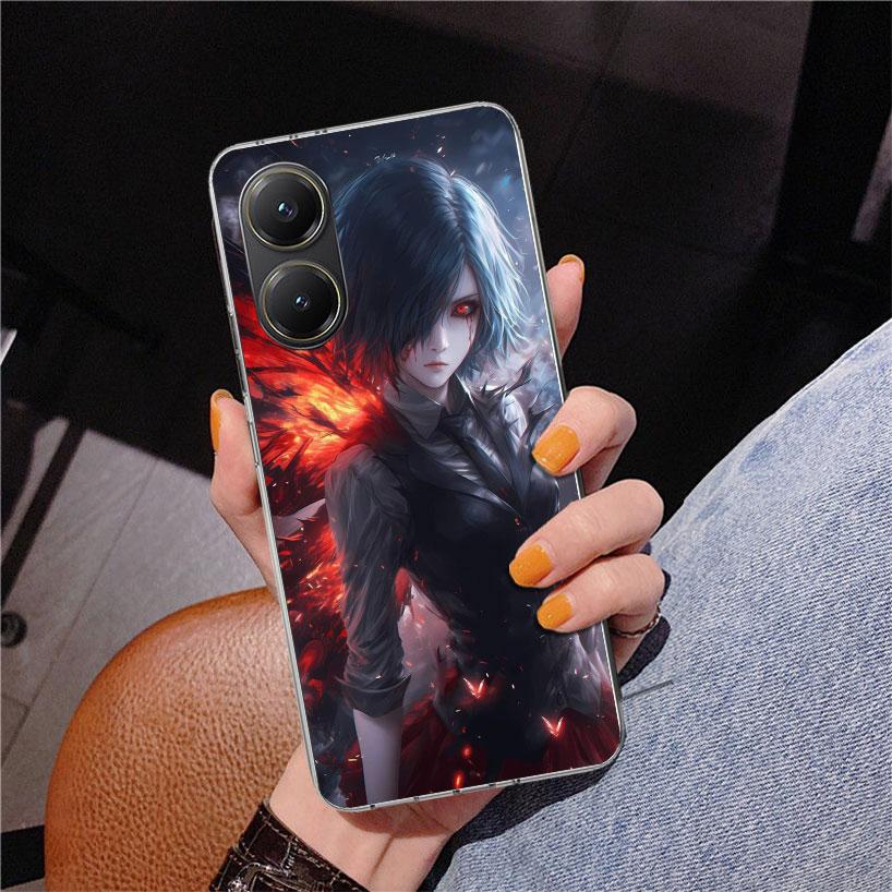G-Ghoul Tokyo Touka Kirishima Phone Case For Xiaomi Poco X7 X6 X5 Pro F7 Ultra Redmi 15C 15 13C 13 12C 12 10 10A 10C 9 9A 9C 9T