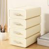 Layered Desktop Drawer Organizer Stackable Cosmetic Storage Rack Stationery Organizer  Kitchen
