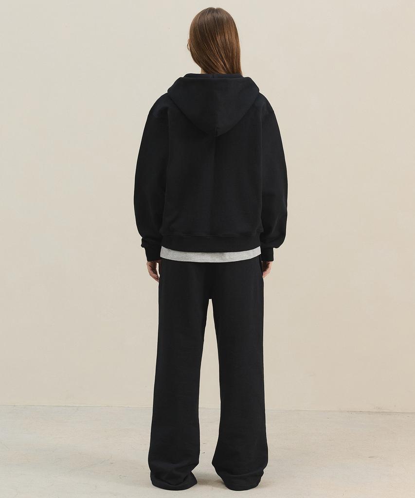 Matile Basic Straight Sweatpants / Black