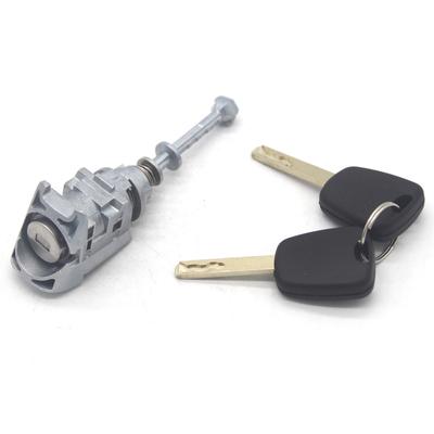 Door Lock Cylinder Barrel for Peugeot 407 Citroen C4 2004-2011 Picasso 2006-2008 AL076 Front Left  with 1 Key