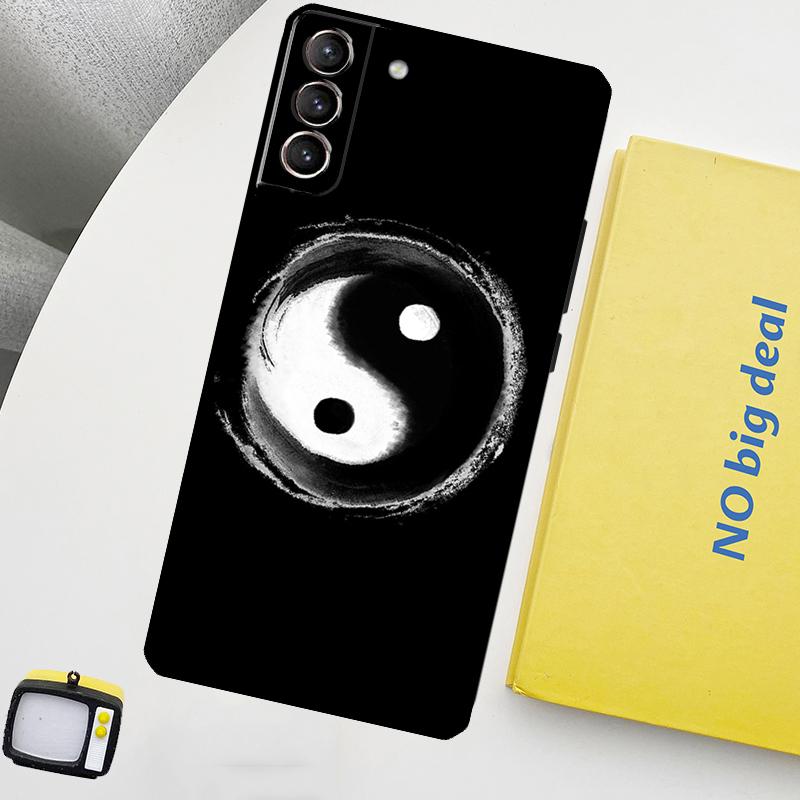 Eight Diagrams Taiji Yin Yang Phone Case For Samsung Galaxy S26 S24 Ultra S20 S21 S22 S23 Plus S10 S24 FE S25 Ultra Cover