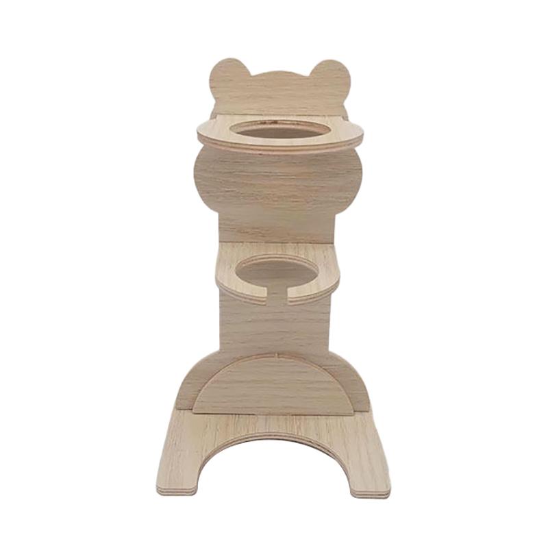 

Набор из 2 шт. Подставка для шара для хомяка и бутылки для воды, вертикальный держатель для бутылки для воды из массива дерева, ветка с цветами, диспенсер для воды для мыши only rack