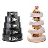 1Pcs Carbon Steel Cake Baking Pan Leakproof Cake Mould New Baking Mould  for Home Kitchen Bakery
