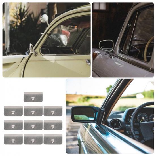 10 Pcs Car Wind Deflector Fixing Clips Side Window Wind Deflectors Clips