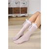 Ribbon Bow Calf Socks Summer Ultra-thin Japanese Lolita Soft Sister Medium Tube Socks Korean Version Jk Stockings Show Thin Legs