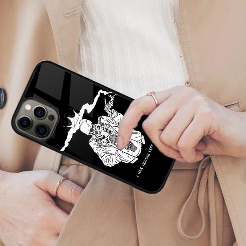Funny Skull Skeleton Magnetic Phone Case For APPLE iPhone 17 Air 16 14 13 12 Pro Max 15 Plus Wireless Charge With MagSafe Cover