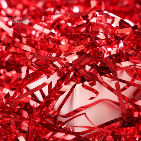 50g grande cor vibrante segura enchimento de papel picado metálico iridescente para crianças