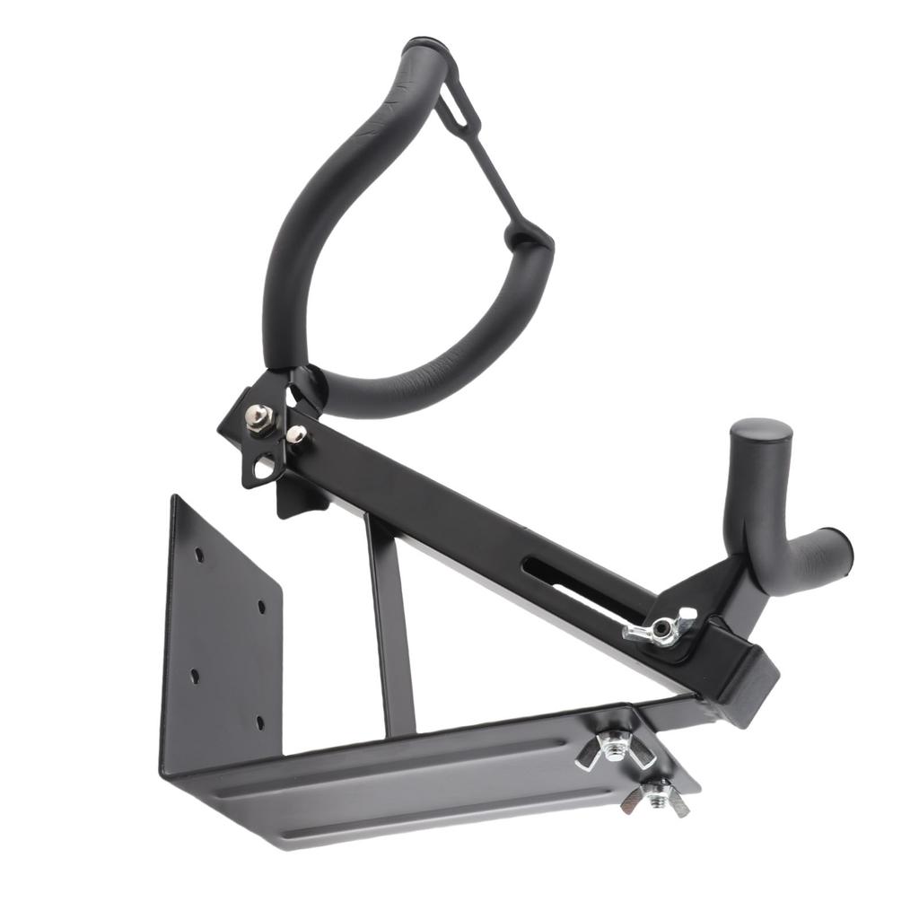 Alto Sax Wall Mount Stand Metal Sponge Hold Tenor Saxophone Securely Save Room Space