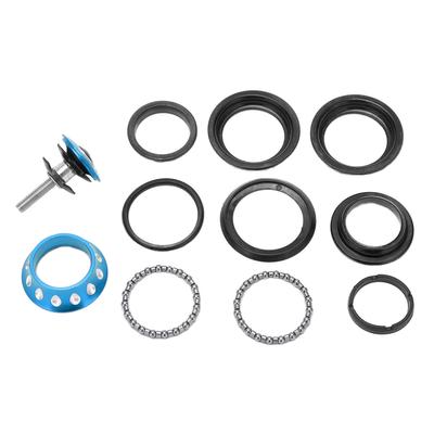 Lagerset Metaal Kleurrijk Druppelvormig Taps Toelopende Balhoofdbuis Komset voor Mountainbikes Dead Fly