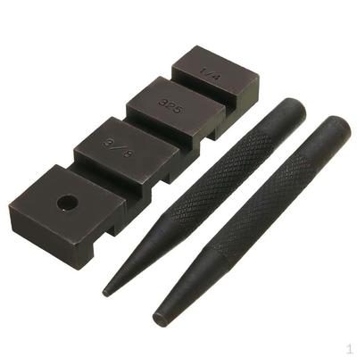 Chain Punches and Bracket Break Rivet Tool Kit for Open
