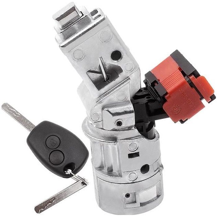 

Interrupteur de Démarrage barillet verrouillage d allumage avec clé 7701208408 pour Renault Trafic Master Kangoo