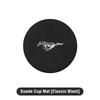 1/2pcs Car Coaster Water Cup Slot Non-Slip Mat Pad Car Accessories For Ford Focus Mondeo Kuga Fiesta MK7 Escort Explorer Edge 2 4 MK2 MK4